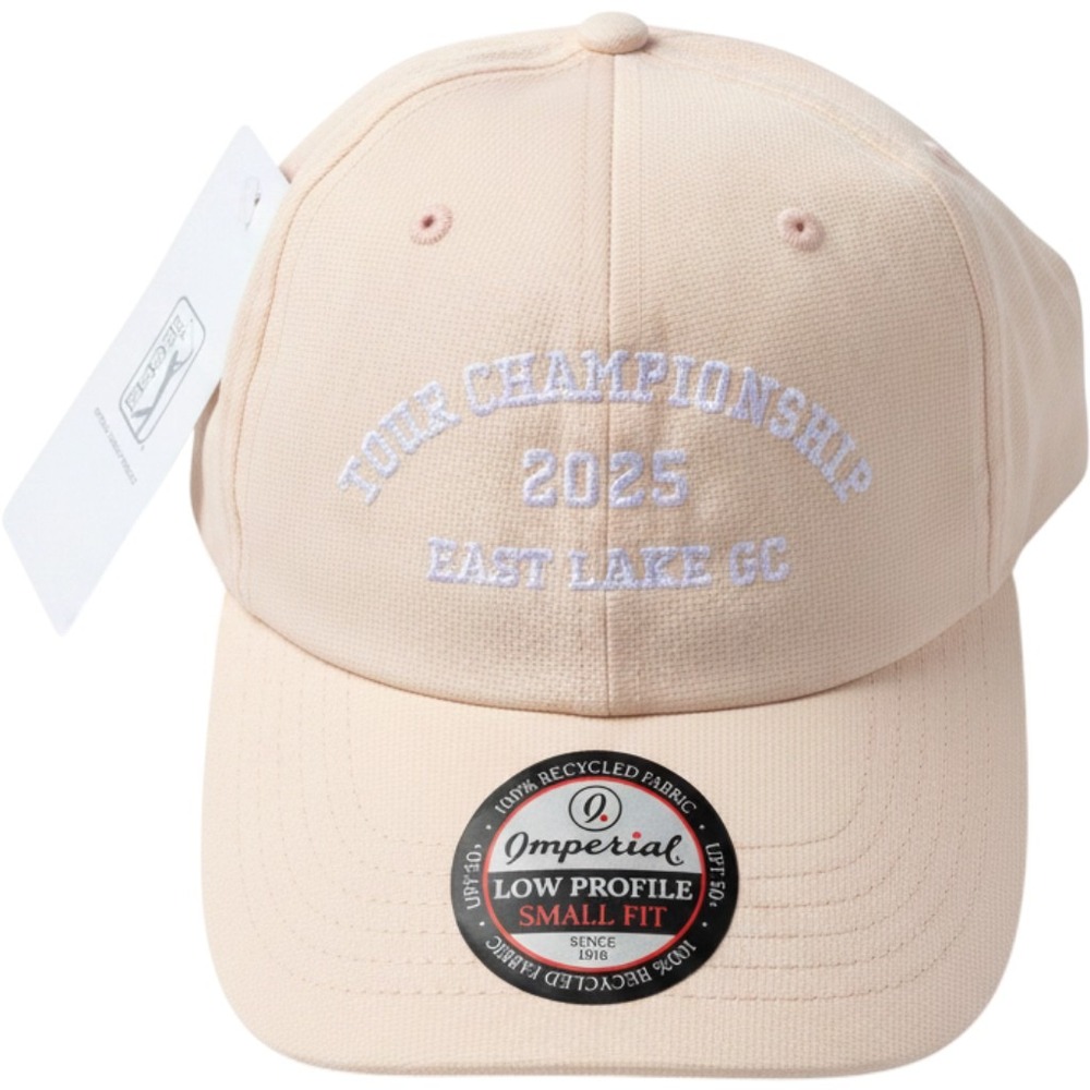 Imperial 2025 Tour Championship East Lake GC Hat Small Fit Peach L210P-C06 NEW